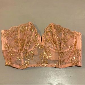 Victoria’s Secret Unlined Bustier, Size 36DD